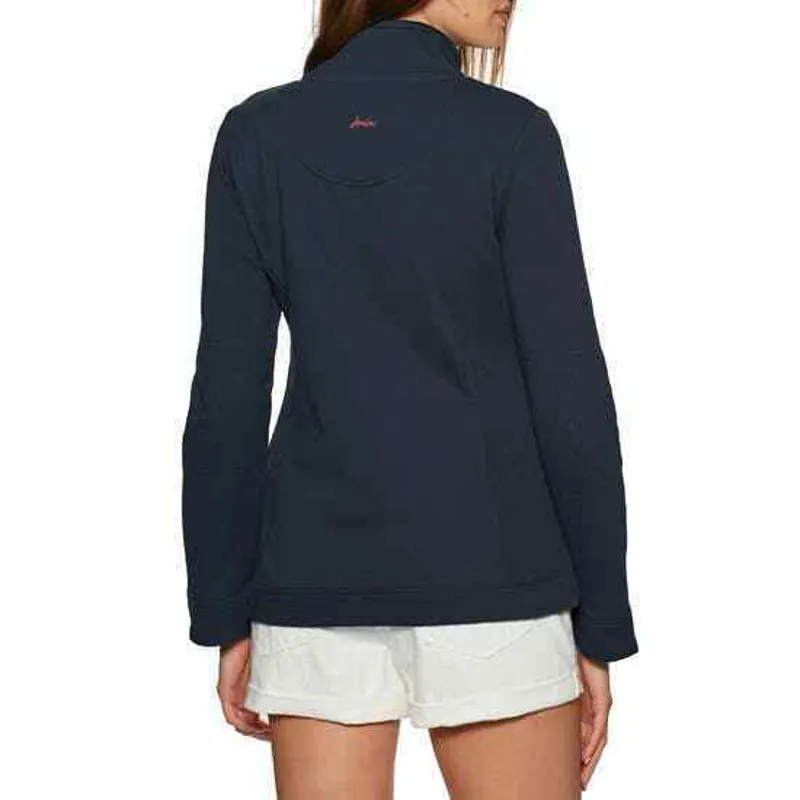 Joules Ladies Beachy Funnel Neck French Navy Sweatshirt-2